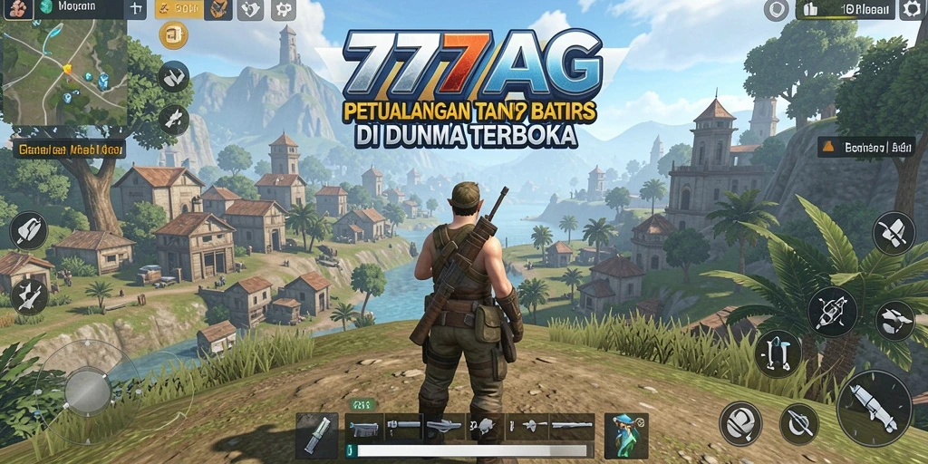 Tangkapan layar gameplay Open World menampilkan petualangan seru di 777AG.