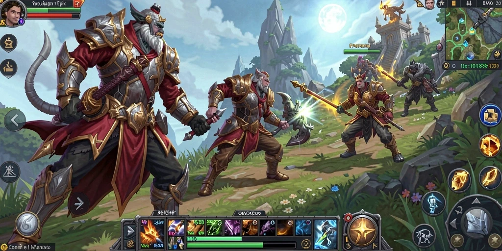 Gameplay menarik di dunia fantasi yang luas dan penuh tantangan.