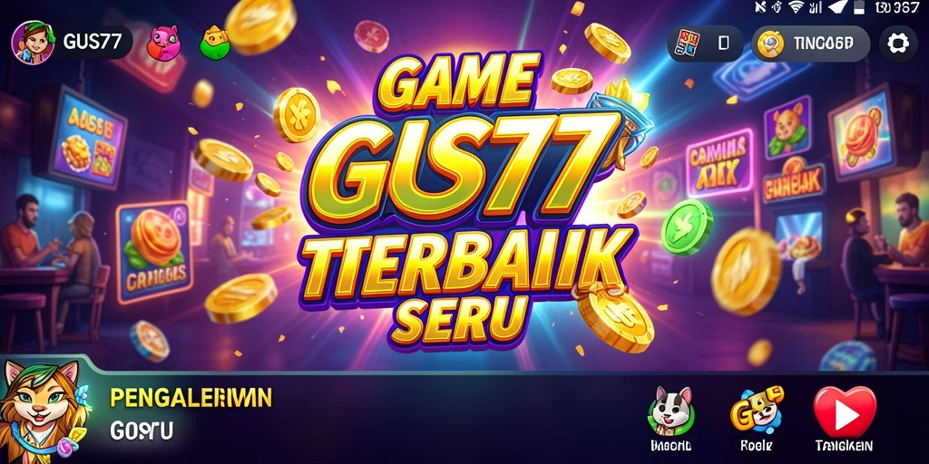 Screenshot GUS77 menampilkan gameplay Slot yang menarik dan interaktif.