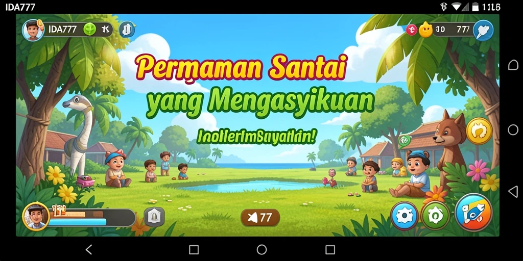 Tampilan gameplay IDA777 yang menarik dan memikat