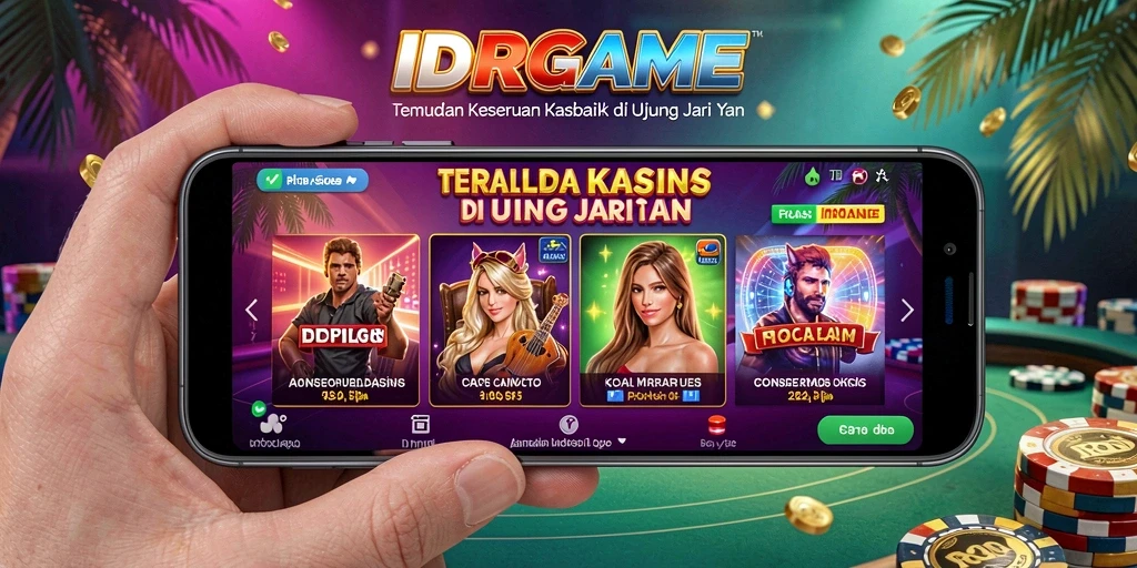 Tampilan menarik dari gameplay Kasino di IDRGAME.