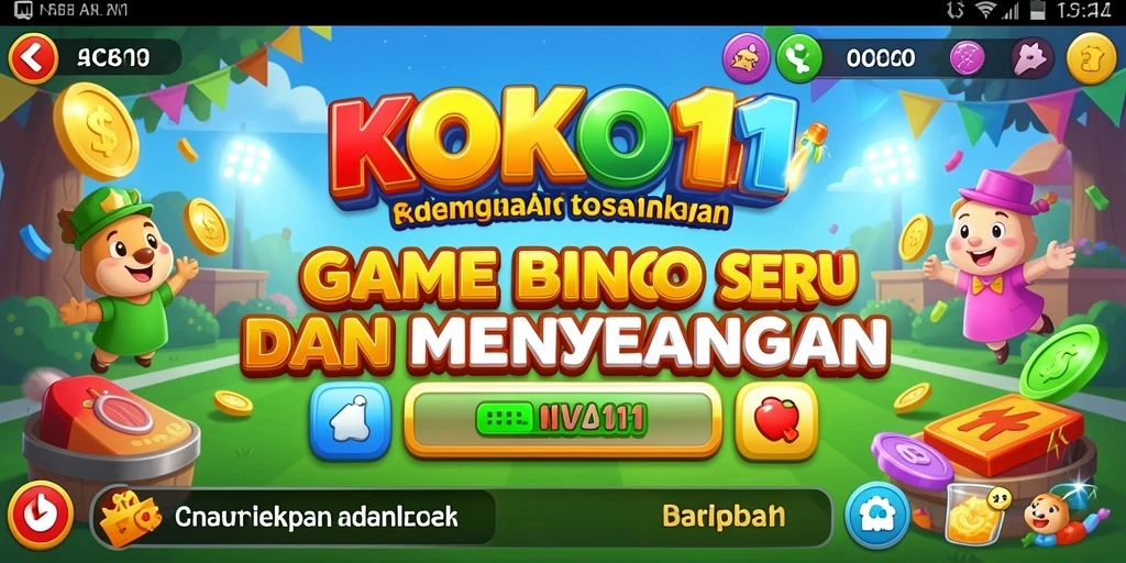 Tampilan gameplay seru dan interaktif dalam KOKO11.