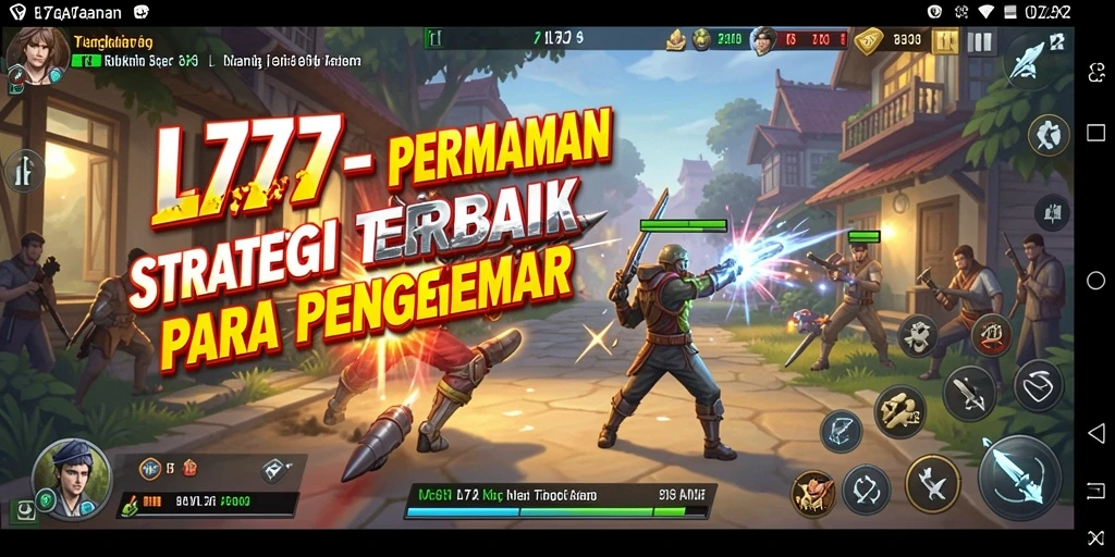 Tampilan gameplay L777 yang menegangkan dan penuh strategi.