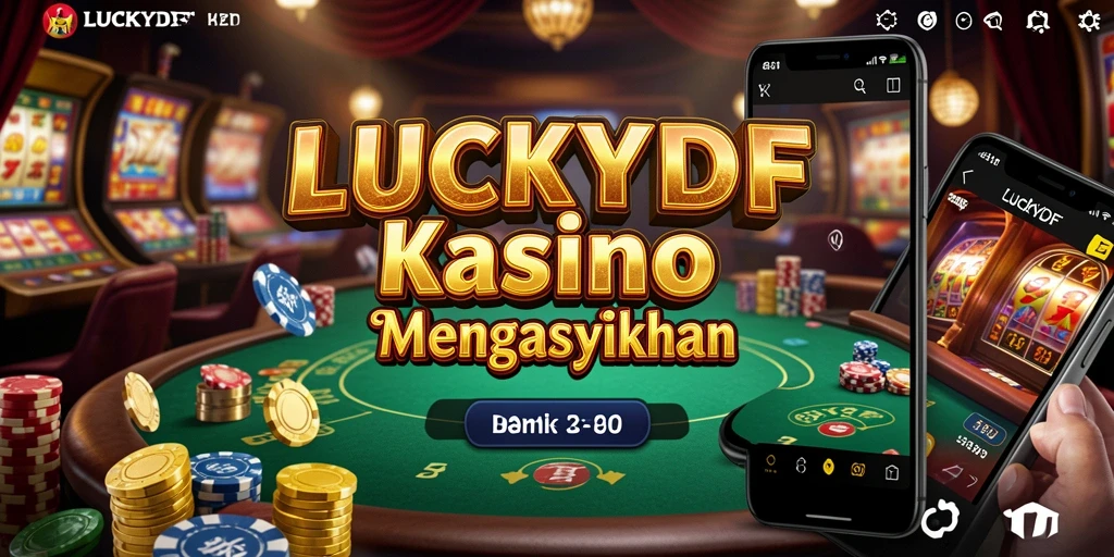 Tampilan gameplay LUCKYDF yang menarik dan mendebarkan.