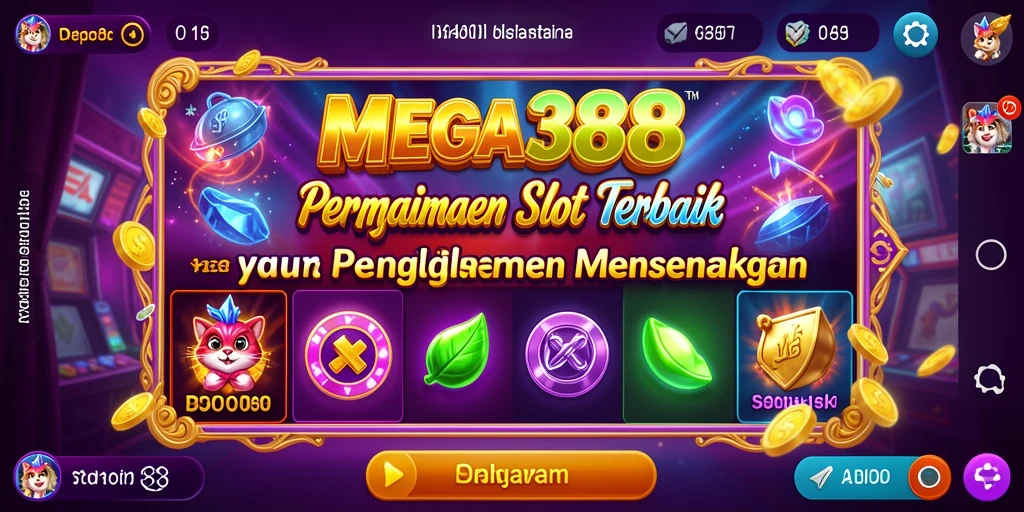 Tampilan menawan dari gameplay Slot yang menyenangkan di MEGA388