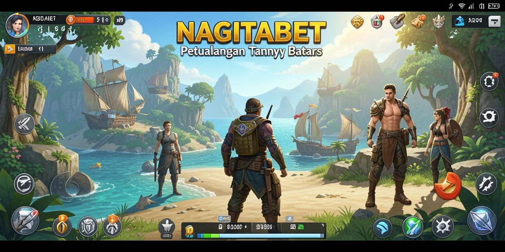 Gameplay NAGITABET menampilkan eksplorasi dunia terbuka yang menarik.
