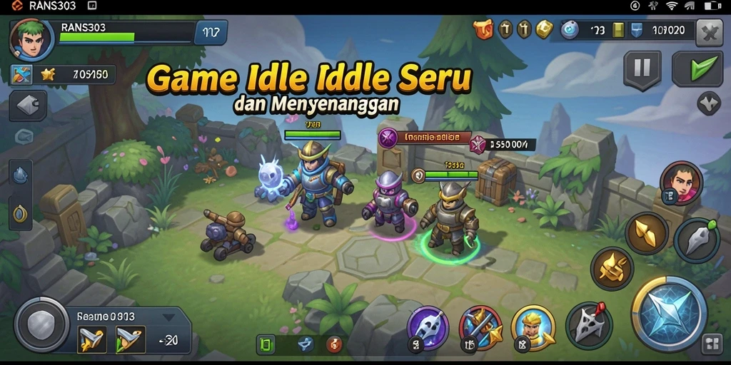 Tampilan gameplay RANS303 yang menarik dan interaktif.