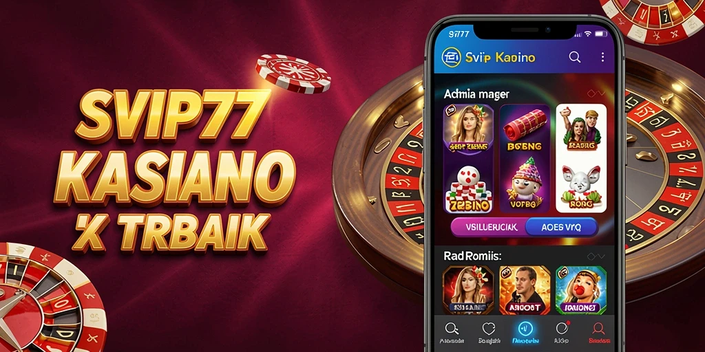 Gameplay seru dari SVIP777 dengan berbagai permainan Kasino menantang.