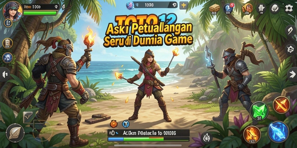 Tangkapan layar utama TOTO12 menunjukkan pertempuran yang mendebarkan.